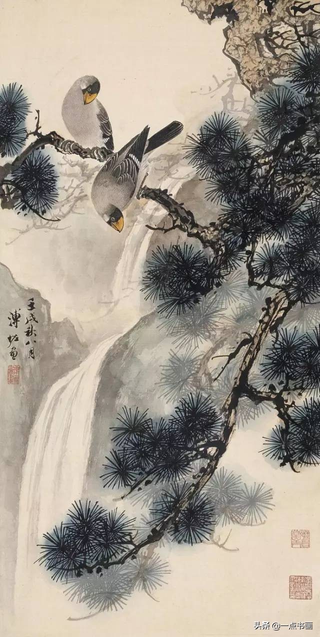 国画写意花鸟树木图片,国画常见吉祥植物图解之十二