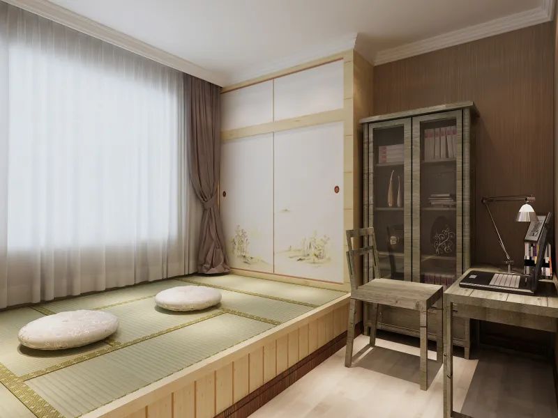 阳台装榻榻米,小户型阳台榻榻米设计效果图大全