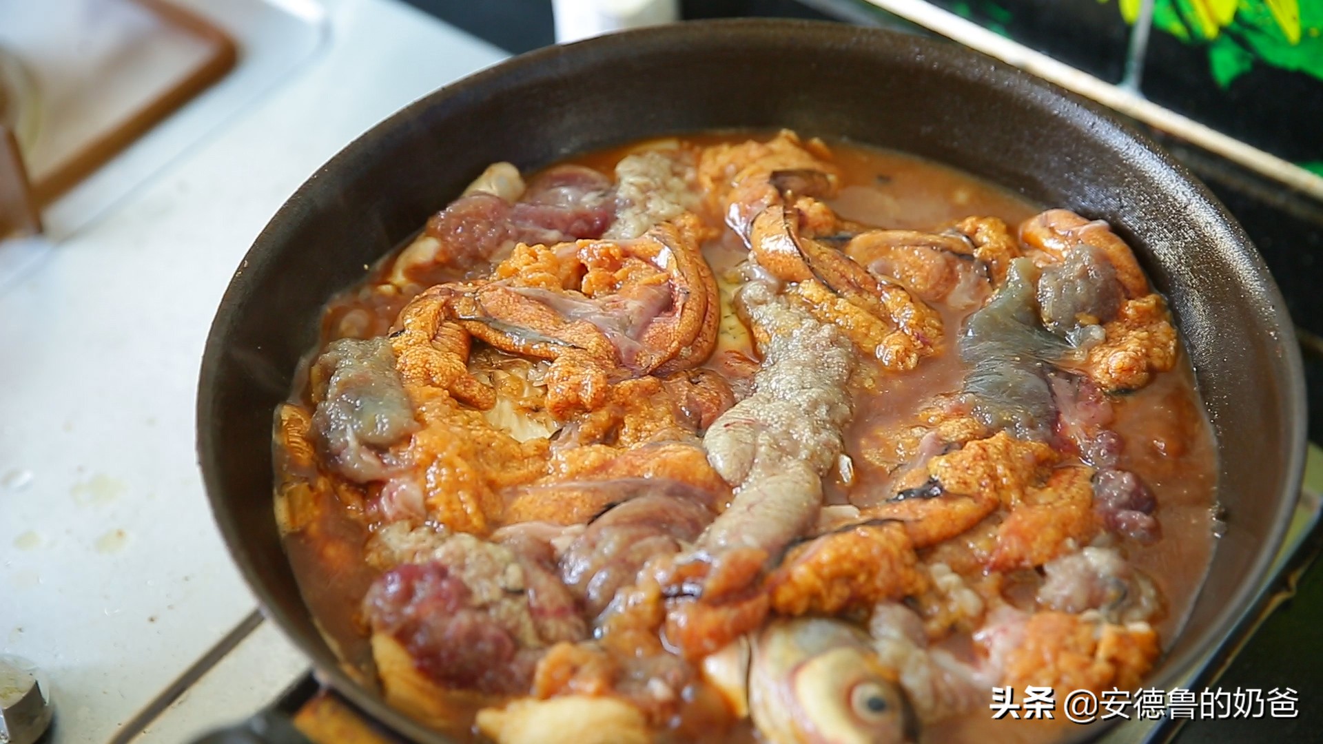 家常炖鱼籽,老东北美食炖鱼籽