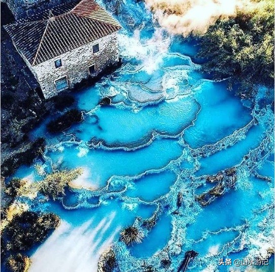 真正的梦幻温泉,世界第一自然温泉瀑布