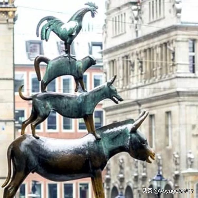 来德国北部汉萨三城,寻找不来梅的F4、汉堡最大的“船”和吕贝克的7个尖塔