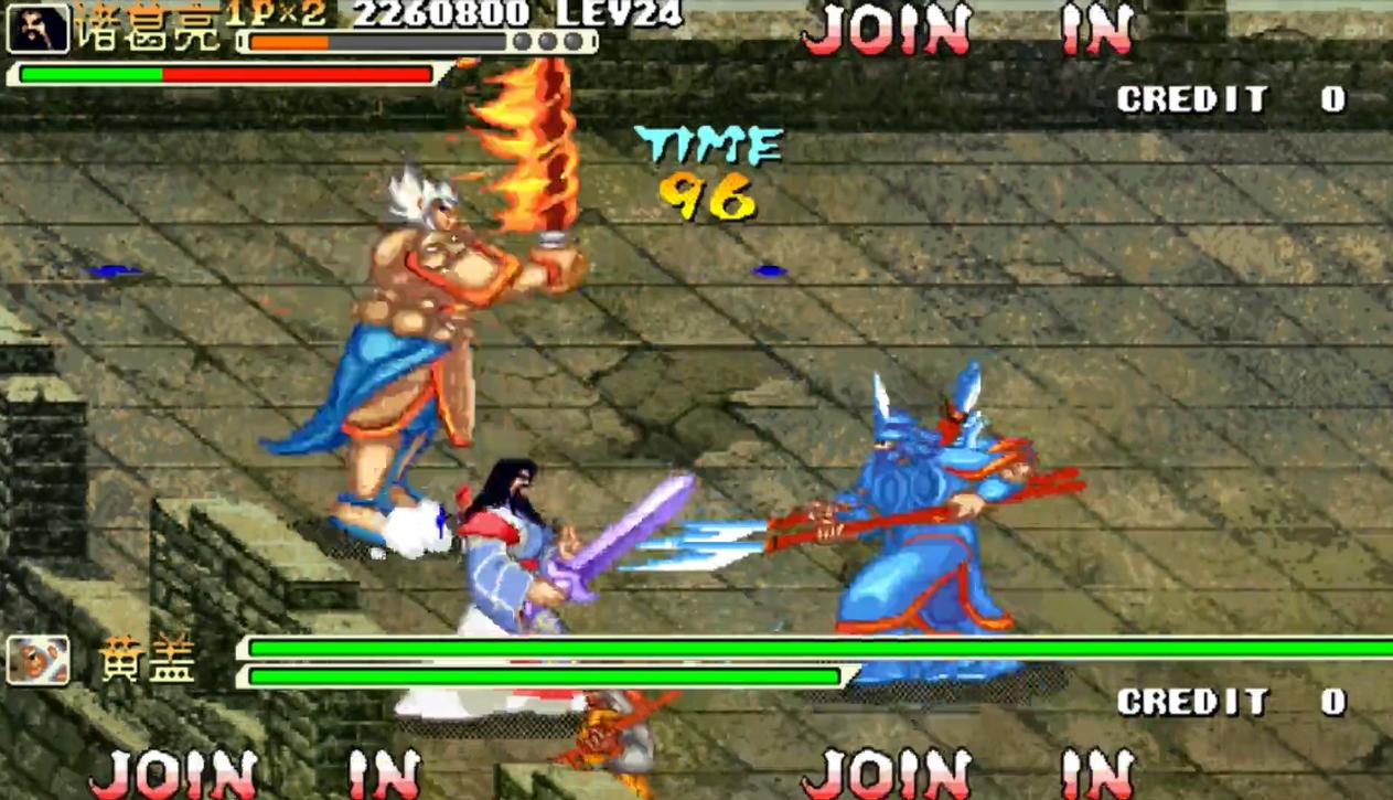 三国战纪2：国产街机的最高水准，却因关羽的凤翔烈焰刀毁了所有