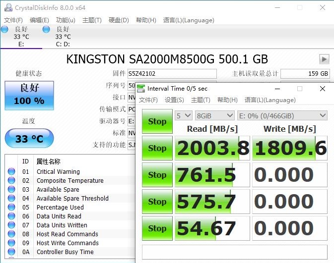 固态硬盘wdsn750对比金士顿a2000,金士顿a2000稳定性