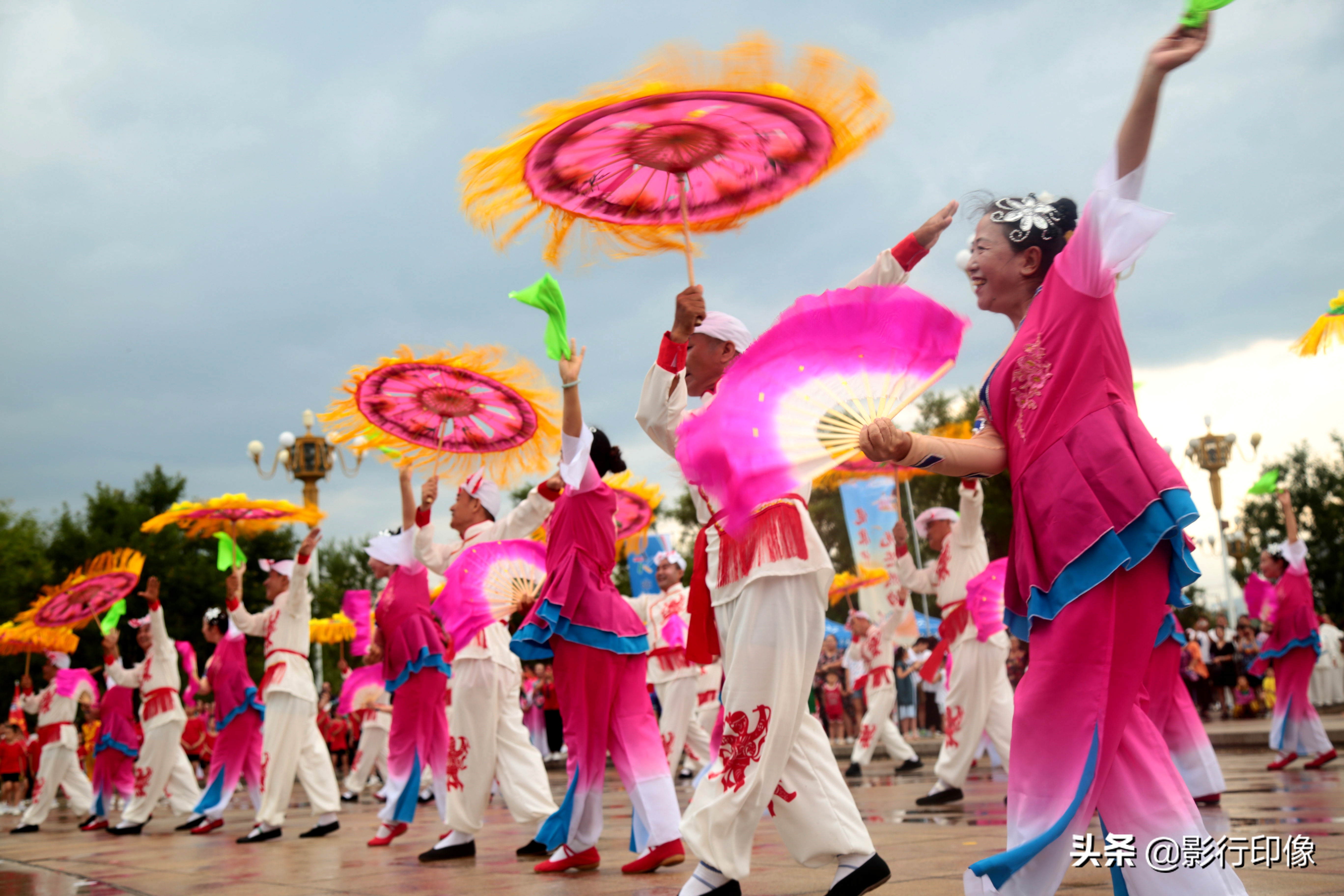 临汾市2020年全民健身启动仪式在在九州广场举行