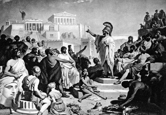 狄摩西尼个人简历,狄摩西尼苦练演讲的故事