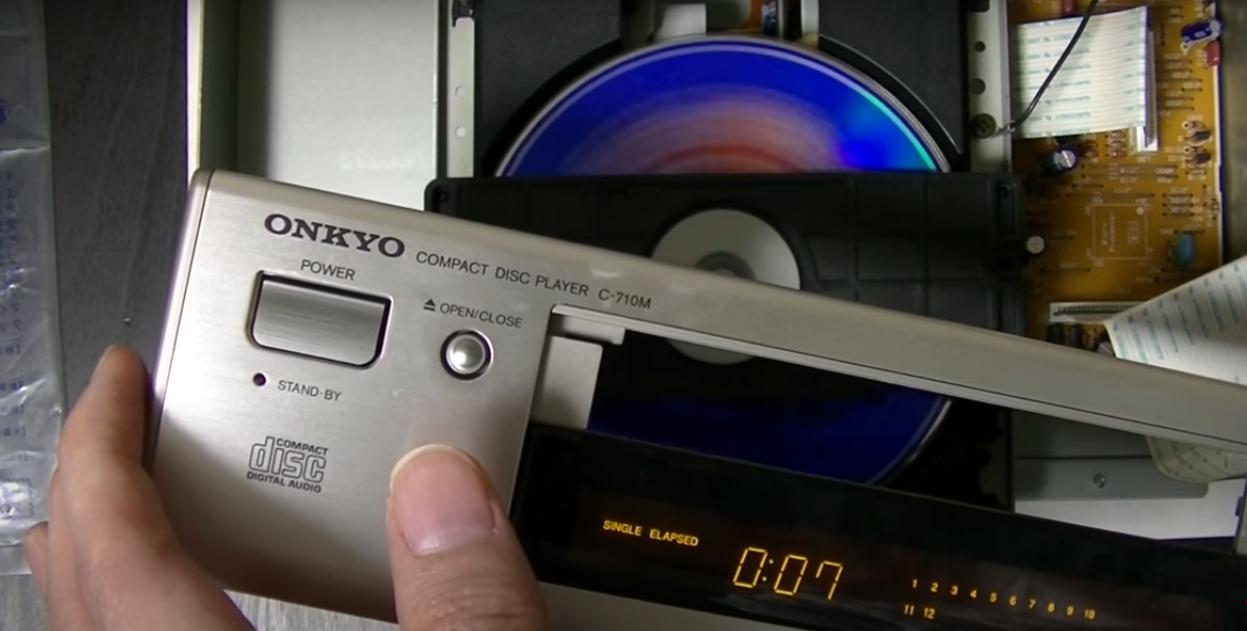 ONKYOC710MCD*放播**机，拆解维修，不读盘故障的思路和维修技巧