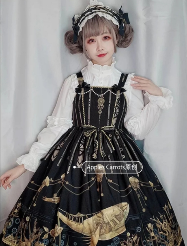 lolita白菜小裙子开箱,100多的lolita裙超白菜推荐