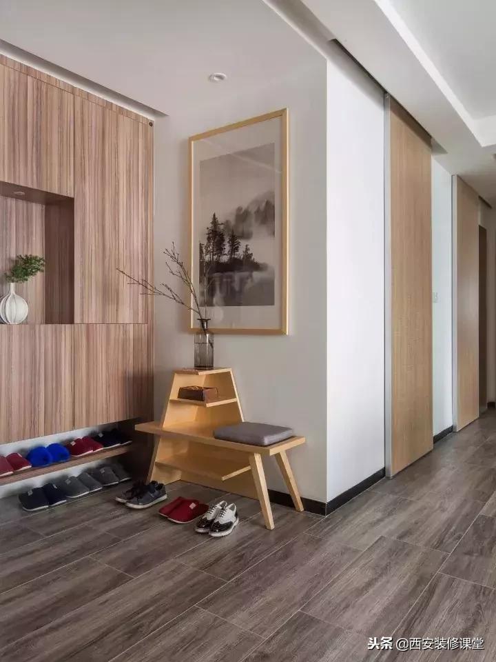 流行的家装木纹砖图片大全,大块木纹砖装修风格