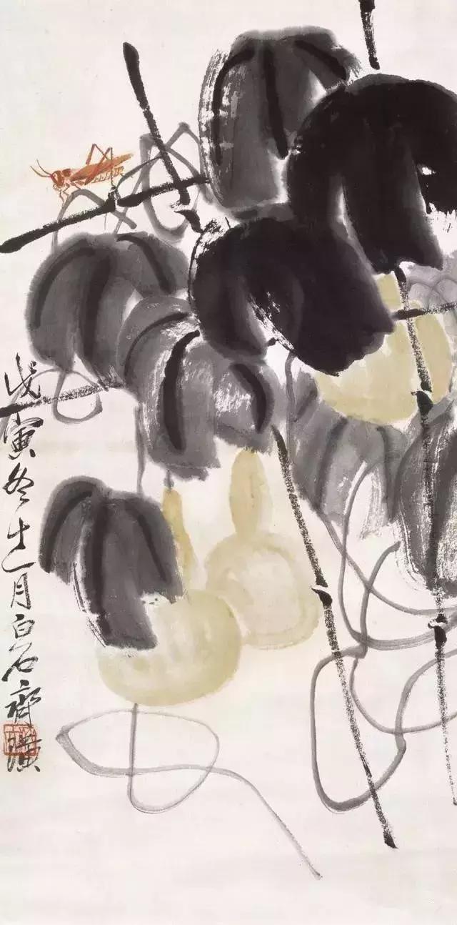 十大名家画葫芦,名家国画葫芦精品图