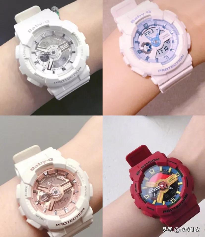 卡西欧颜值最高的手表,明星卡西欧手表