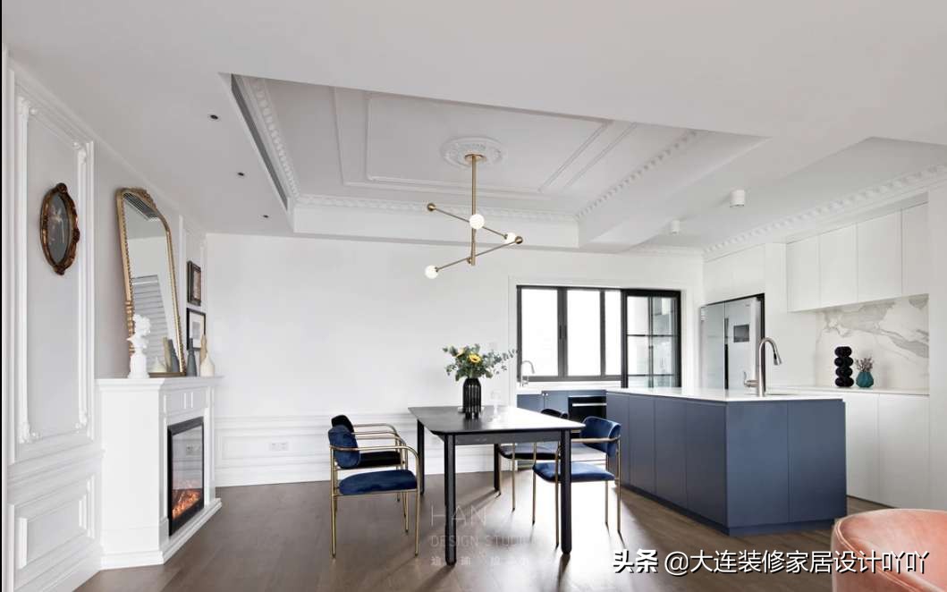 大连亿达第一郡116平北欧风，这艺术感“我的天啊简直意想不到