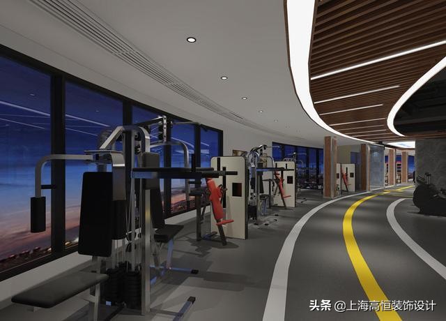 健身房装修实拍,健身房装修案例视频