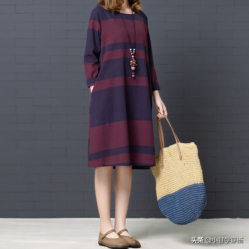 胖mm显瘦v领连衣裙,连衣裙大码胖mm显瘦遮肉