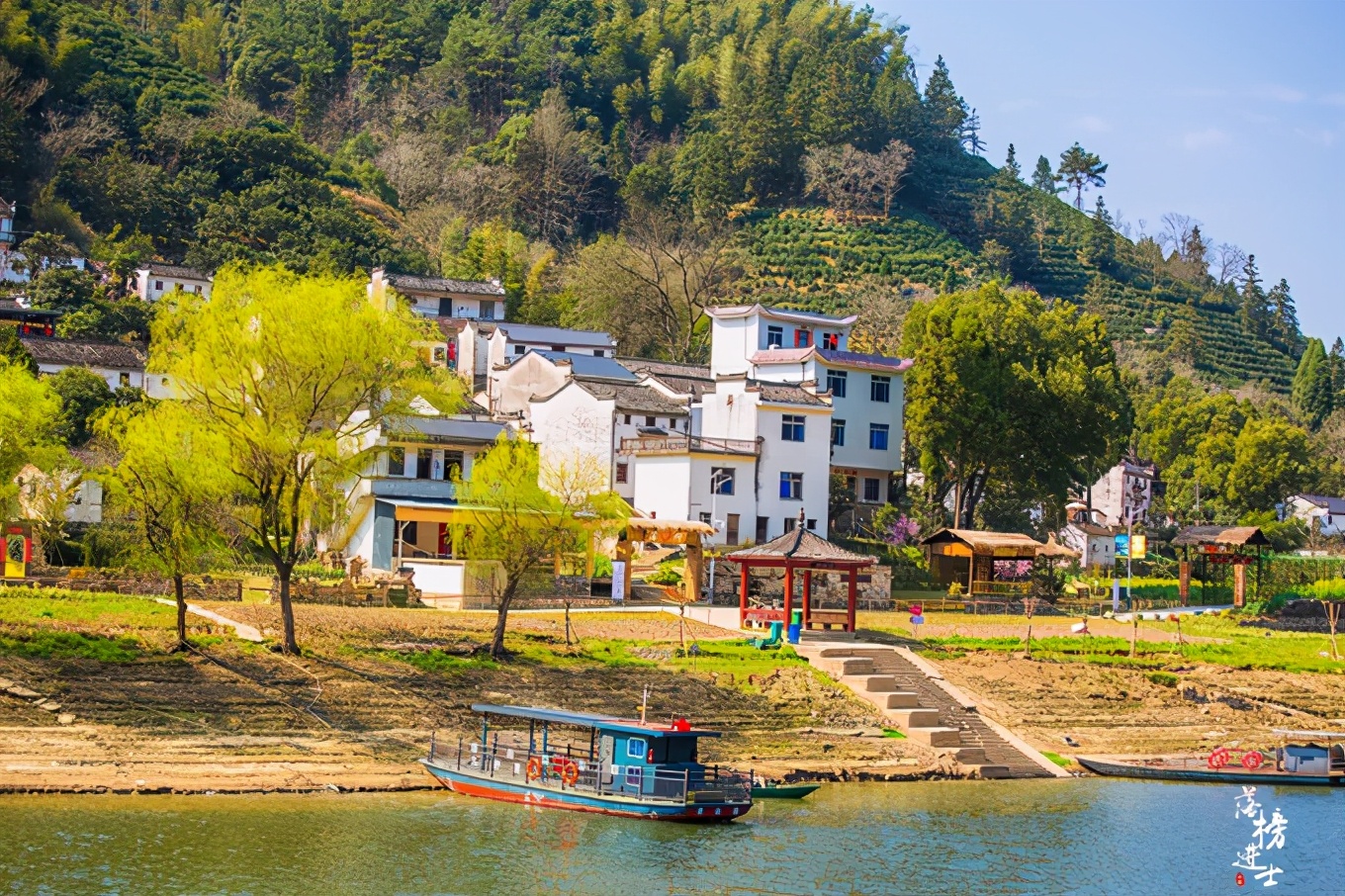 黄山屯溪新安江山水画廊,黄山新安江山水画廊