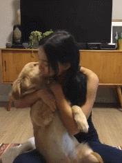 怀孕了，就把狗扔了吧，多脏啊