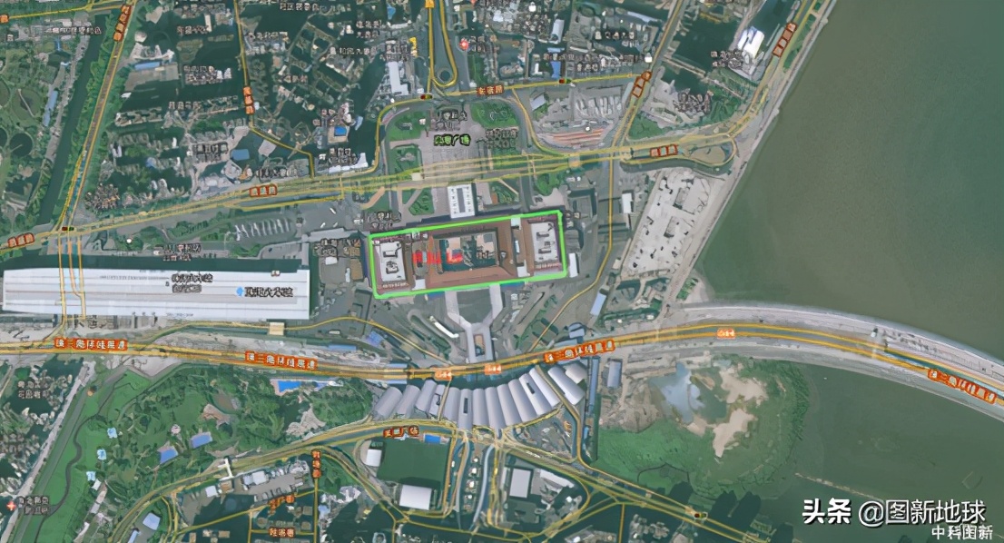 港珠澳大桥俯瞰全景真的太壮观了,港珠澳大桥人工岛俯瞰全景图