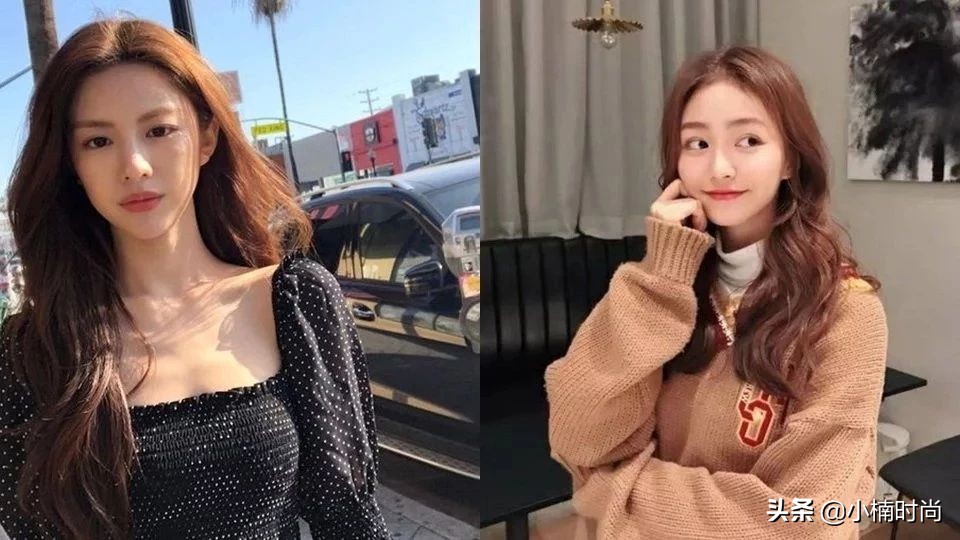 黄白皮肤适合染什么发色素颜,适合秋冬黄白皮肤的发色