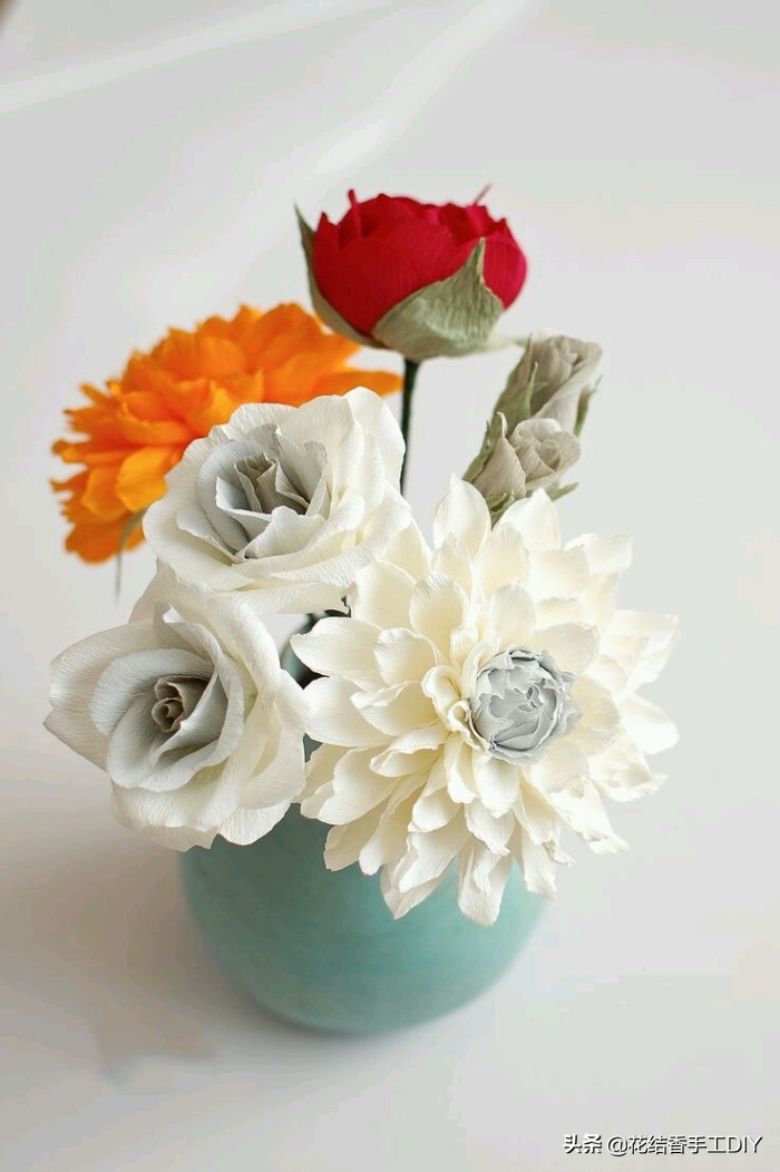 简单实用的小手工皱纹纸,纸艺手工制作大全简单又漂亮