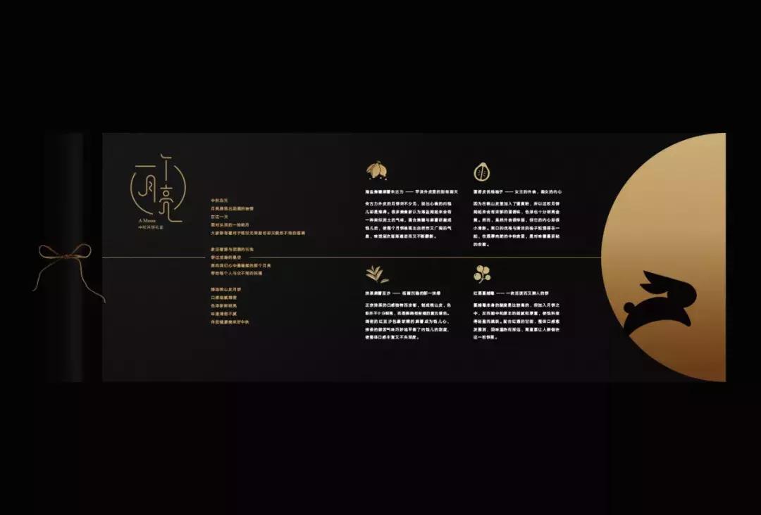 月饼礼盒港风包装设计图,月饼礼盒包装设计