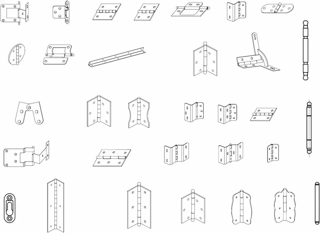 家具配件小五金结构图,家具五金配件什么品牌好用