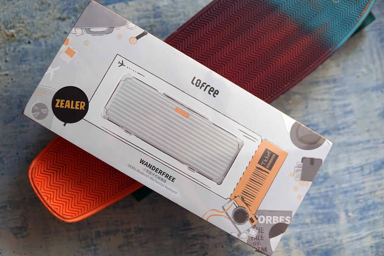 洛斐小浪机械键盘,洛斐小浪蓝牙机械键盘沉浸式开箱