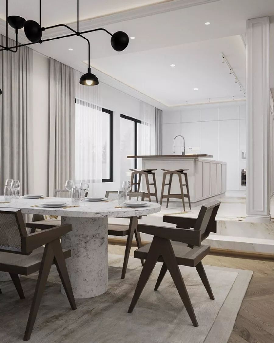 现代轻奢家居空间设计思路,最让人惊艳的家居设计