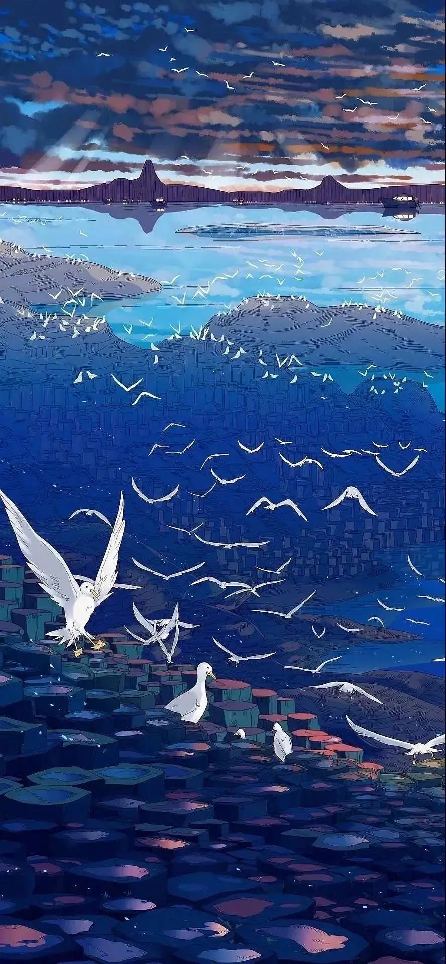 精选壁纸一组超好看的壁纸请签收,超好看的夏日清凉壁纸