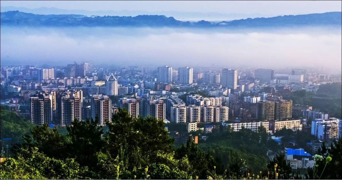 重庆梁平变化,重庆市梁平县城