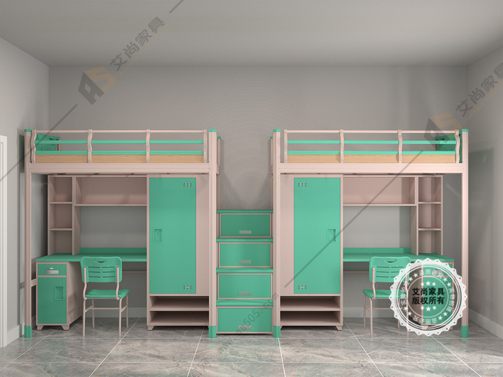 不生锈的清远中小学生公寓床,持久耐用,环保无异味