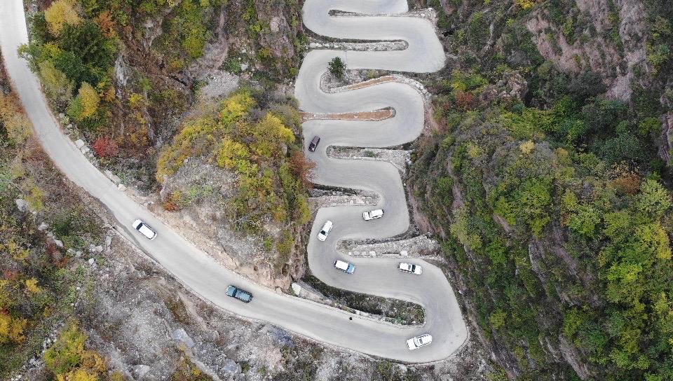 太行大峡谷挂壁公路自驾,郭亮太行大峡谷路线图