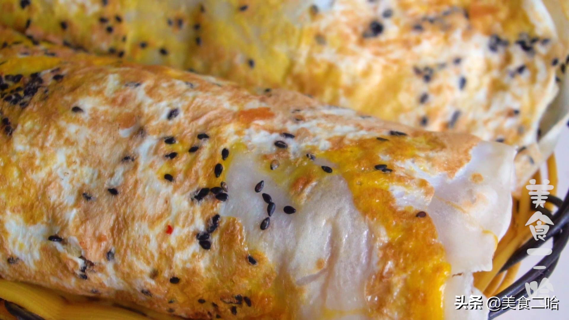 早餐想吃煎饼果子，15分钟就能搞定，酥香脆口，比买的好吃太多了