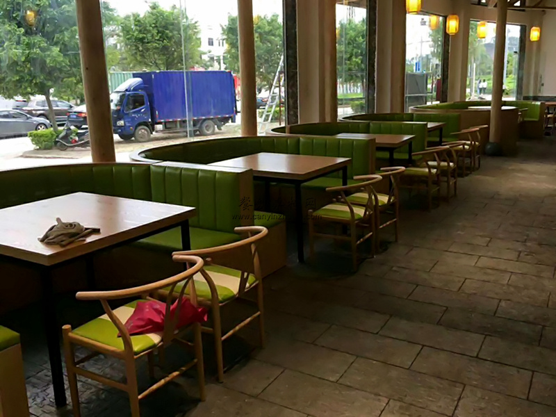 餐馆桌椅选购,小餐厅餐桌椅摆放