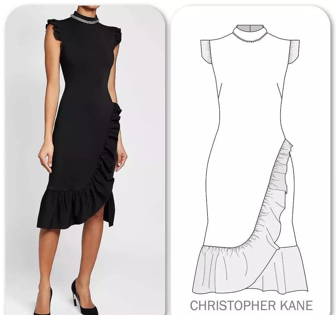 大摆长袖连衣裙30到40岁,四十岁红色高档新款有领连衣裙