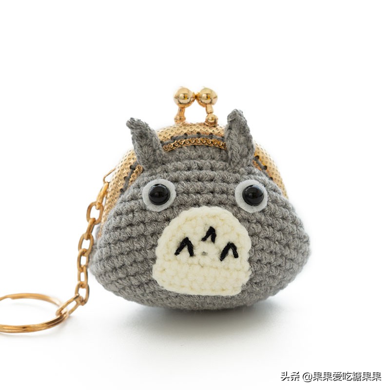 让人爱不释手的手工编织零钱包，迷你卡通造型口金包，附图解教程