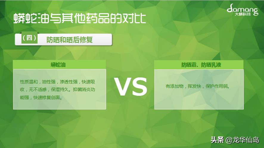 蟒蛇油使用案例与方法