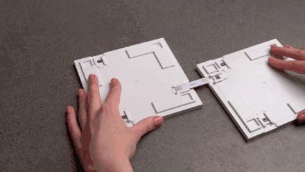 nanoleaf智能方块灯效果图,nanoleaf智能方块灯套装体验