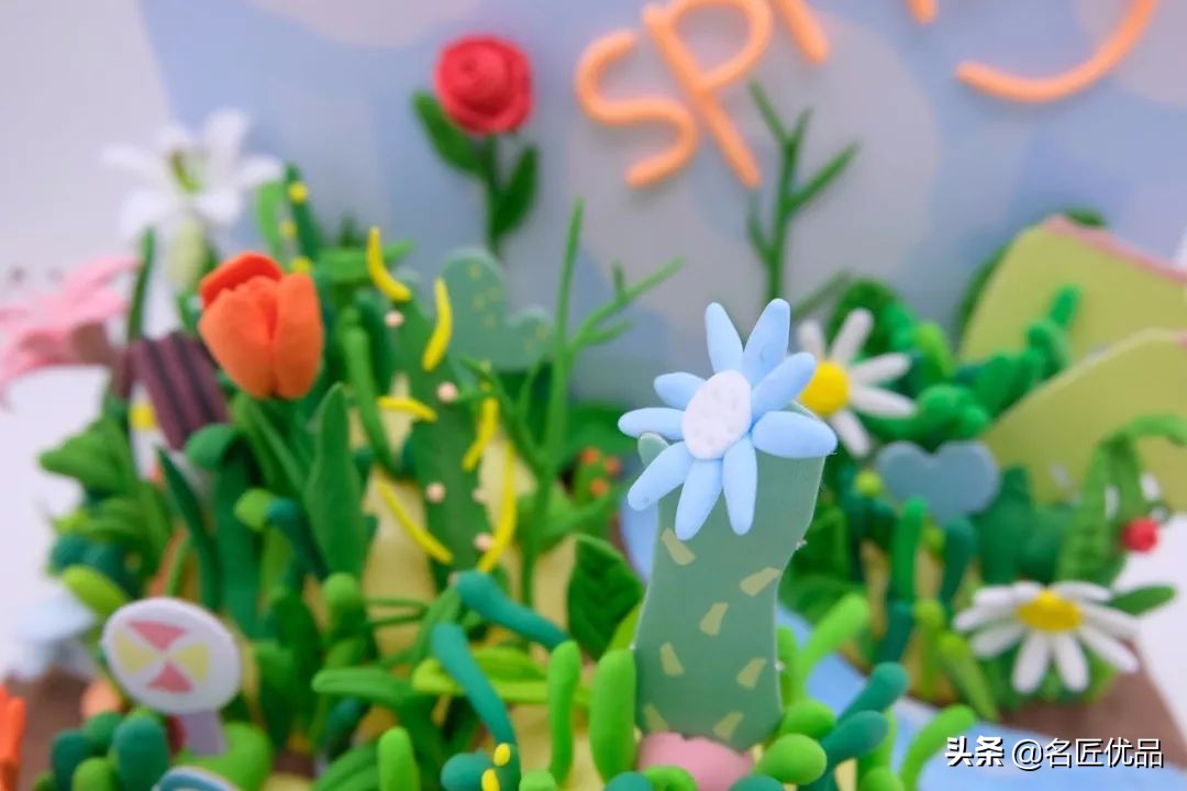 好玩又好看的粘土手工,简单的国庆粘土手工方案