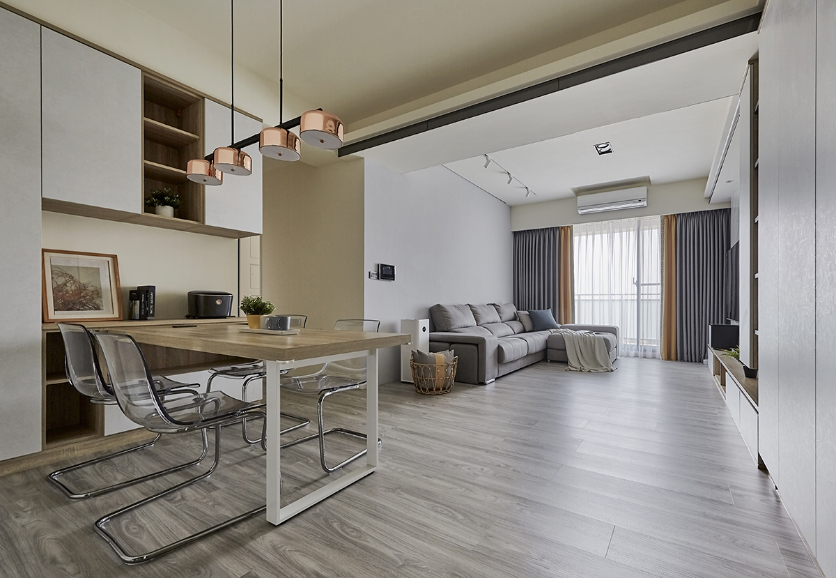 沙发不靠墙的简单装修风格效果,沙发不靠墙的客厅该怎样设计好看