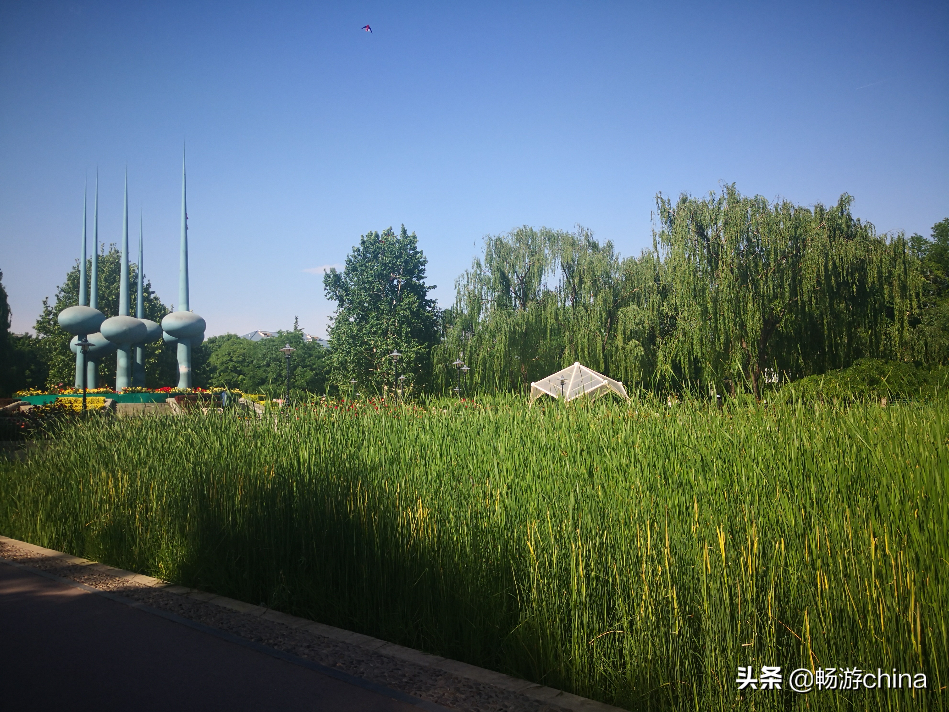 北京人定湖公园旅游攻略,人定湖公园跑道