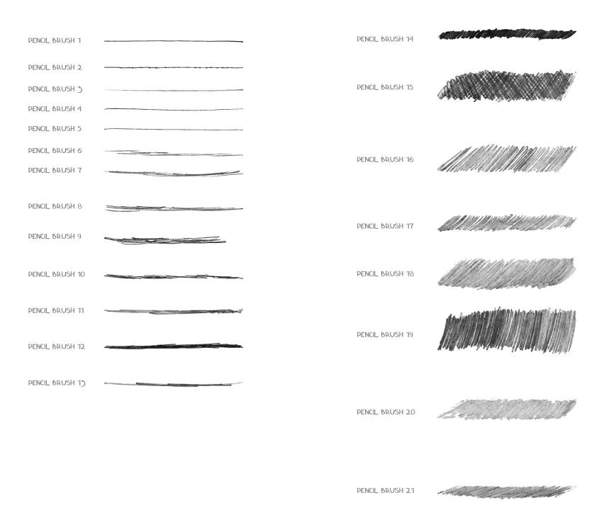 3000款精选ps笔刷合集来了,500款ps插画笔刷