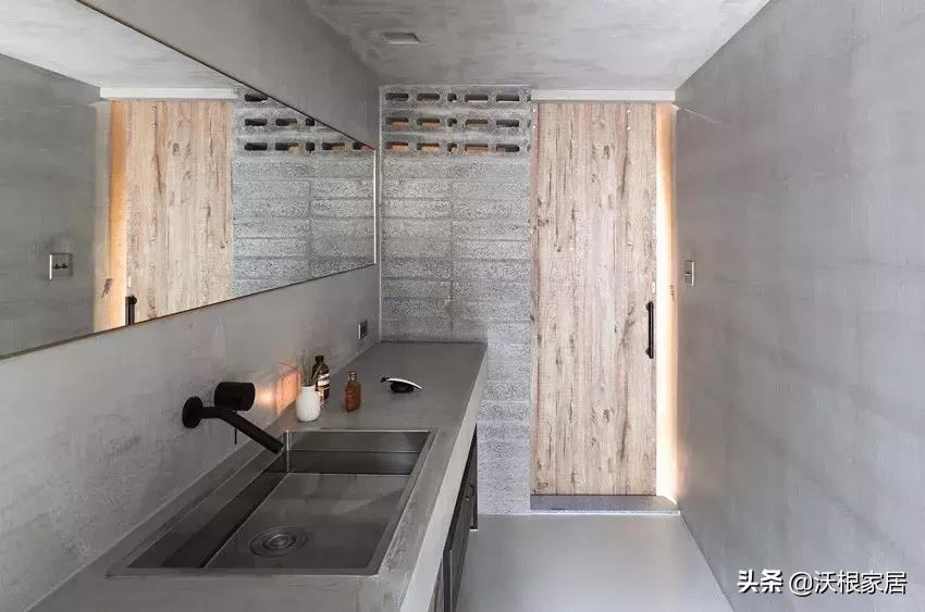 水泥楼板裸出高级感,裸感水泥