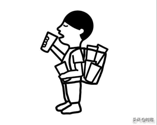 喜茶logo为什么只有上半身,喜茶logo全身图