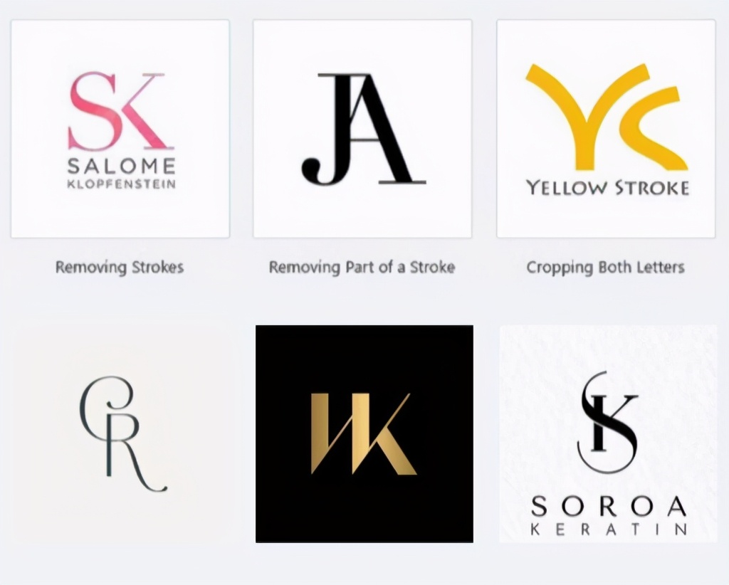 2个英文logo设计的思路和方法,5个英文字母logo设计技巧