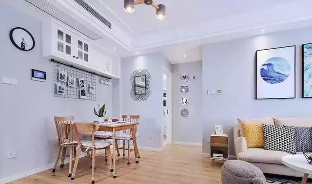 现代简约清新装修风格小户型,270平现代简约风装修暖色系