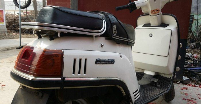 30年前老款铃木太子125,老式125铃木