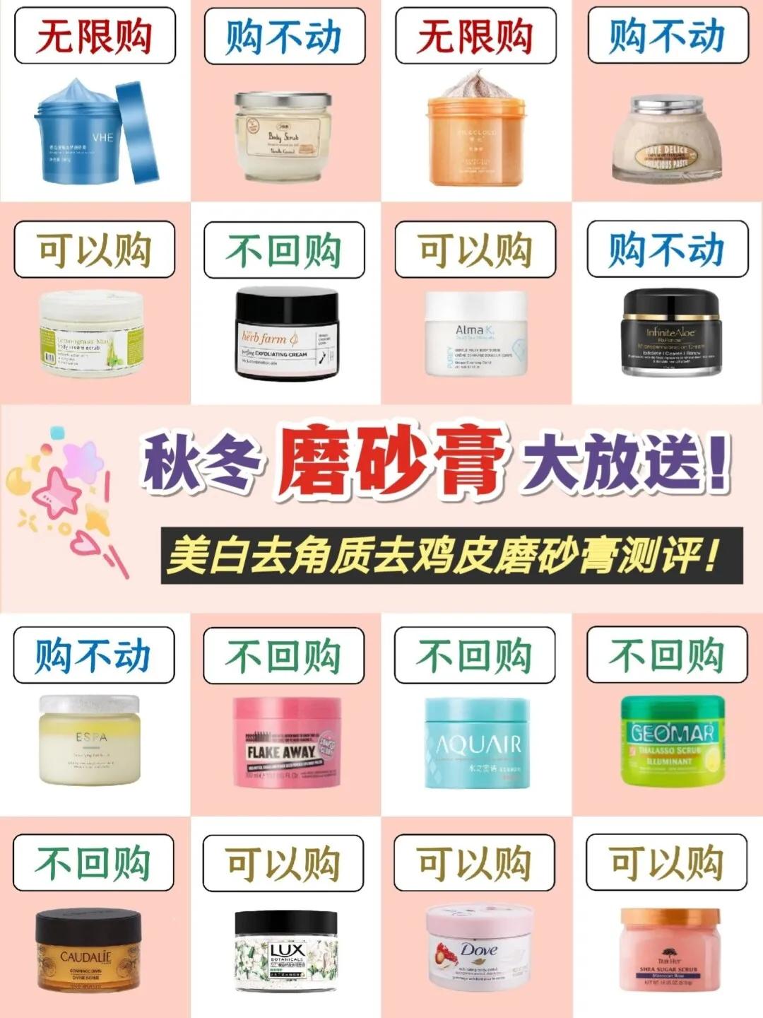 去鸡皮身体磨砂膏推荐,身体磨砂膏去鸡皮推荐学生党平价