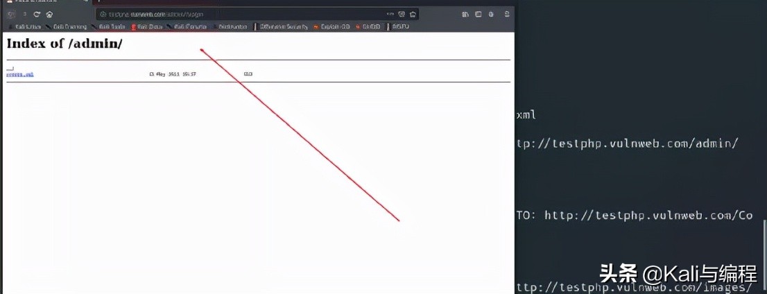 dirsearch扫描工具简单实例 (dirsearch扫描敏感文件)
