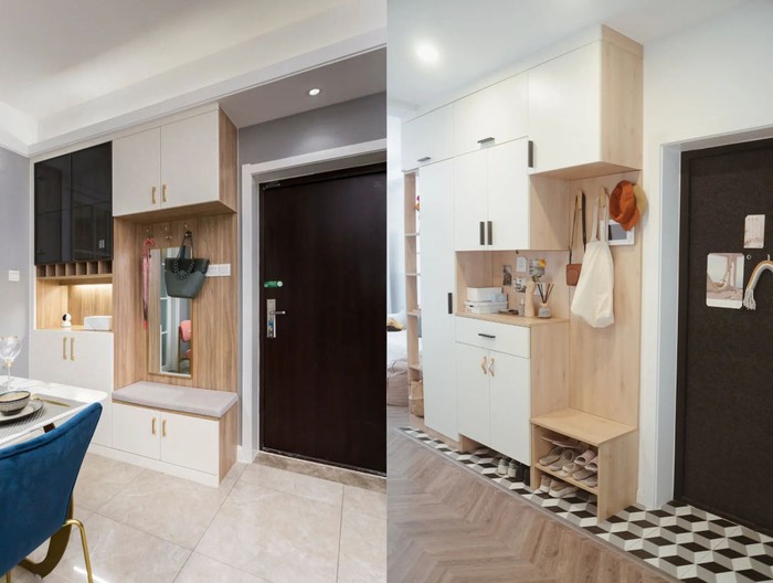 没玄关的房子怎么做鞋柜,买的房子没餐厅如何设计