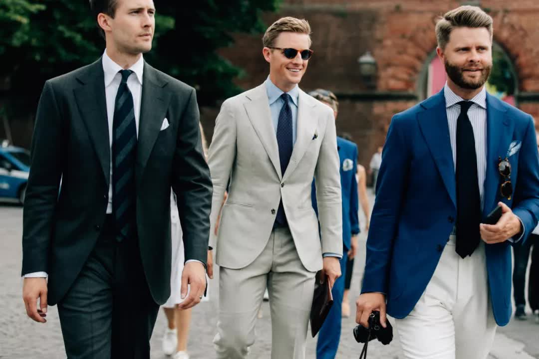 热天怎么穿西服,夏天穿西服太热怎么办