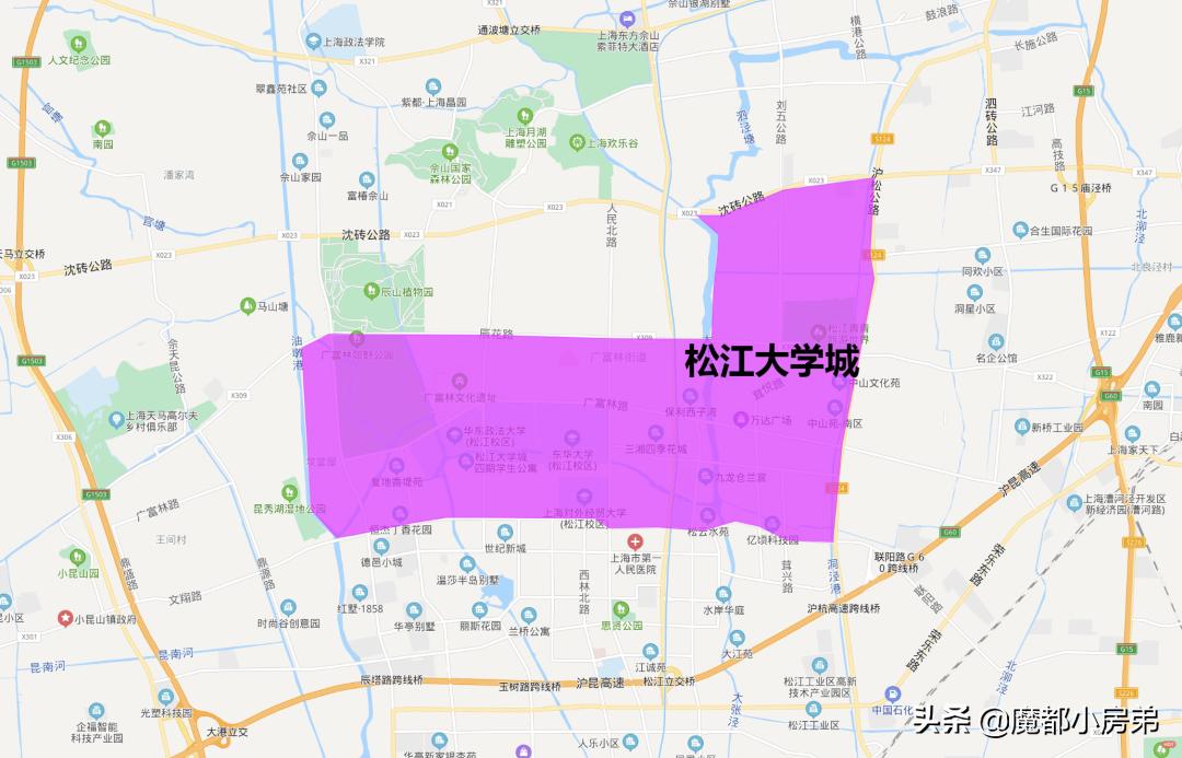 松江区哪里房子便宜,松江房子